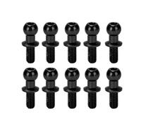Jiawu Testa Sferica Vite Biella per Auto RC TT01 TT02 (BLACK)