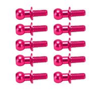 Jiawu Testa Sferica Vite Biella per Auto RC TT01 TT02 (PINK)