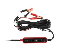 Jiawu Tester del Circuito Elettrico Automatico dei Tester della Sonda Duratura di Lunga Durata per CAR 6-24V DC. (rosso)