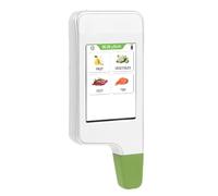 Jiawu Tester di Nitrati Alimentari Frutta Carente di Carne di Carne Digitale Rilevatore Digitale, Facile Tester di Nitrati con Risultati Chiari Vita Sana, Bianco, Bianco