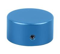 Jiawu Topper per Interruttore a Pedale, Aspetto Elegante Universale Facile da Installare Tappo per Interruttore a Pedale in Aluminio per Chitarra Elettrica (BLUE)