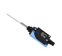 Jiawu TZ-8166 Microinterruttore 1Pc Finecorsa Momentaneo Ripristino Automatico Impermeabile, Interruttore a Scatto Miniatura Doppio Anello in Lega di Zinco, 250V 6A 1NO 1NC Azione Diretta (Al BM-8169)