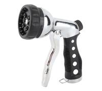 Jiawu Ugello per Tubo da Giardino, modalità Multi Flusso Ad Alta Pressione Spruzzatore per Autolavaggio Strumento Spruzzatore da Giardino con Controllo del Dado Posteriore per la Pulizia dell'auto
