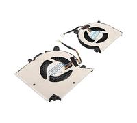 Jiawu Ventola di Raffreddamento per Laptop 4 Pin Sostituzione per (CPU e | Raffreddatore interno silenzioso per computer, ABS in lega di alluminio, dispersione del calore, installazione semplice,
