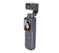 Jiawu Videocamera Portatile, Videocamera per Vlogging Anti-vibrazioni WiFi 4K 64MP, Videoregistratore Digitale con Rilevamento del Volto a 330 Gradi e Touch Screen da 1,72 Pollici per Viaggi
