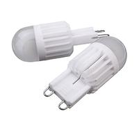 Jiaxu Lighting 2pcs Mini LED Lampadina LED Lampada a LED 220V 7W LED LED Lampadario in ceramica ad alta potenza Candalizzatore di cristallo dimmerabile 360 gradi illuminazione Lampadine per la casa