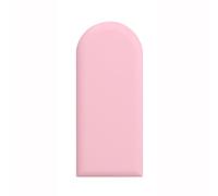 JIAYING 3D Antiurto Rivestimento Murale Softpack Staccabile Adesivo Pannelli Murali, Tatami Insonorizzati Adesivi Murali Testiera Pannello di Protezione(Peach Pink,20cmx40cm-2pcs)