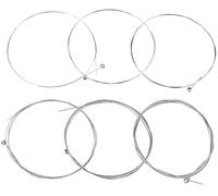 Jiayouy 1 set di 6 corde di ricambio per chitarra elettrica, in acciaio inox, con nucleo in lega di nichel, nichelate