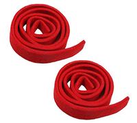 Jiayouy 105 cm/41 "Piano Tuning Lana Feltro Temperamento Striscia Professionale Pianoforte Tuner Tool Rosso 2pcs