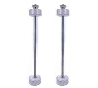 Jiayouy 20,3 cm in lega di alluminio viola strumento per fare viola bordo morsetto crepe strumenti di riparazione strumento liutaio violino 2 pezzi