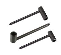 Jiayouy 3 chiavi esagonali per chitarra, diametro 7 mm/8 mm, chiave per manico per chitarra, strumento liutaio, nero