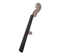 Jiayouy 4/4 Dimensioni Violino Collo Testa Incompiuto Ebano Tastiera per Violino Parti di Ricambio