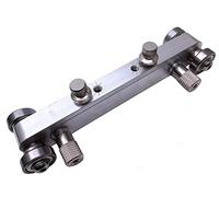 Jiayouy Adjustable Guitar Nut & Bridge Sander Luthier Tool for Electric Acoustic Guitar Bass Silver