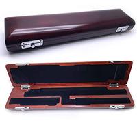 Jiayouy B - Custodia per flauto in legno duro, 17 fori, per proteggere il trasporto