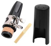 Jiayouy Bocchino per clarinetto con una canna placcata in argento legatura e tappo in plastica