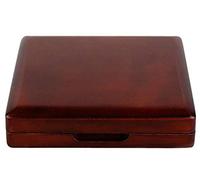 Jiayouy Custodia in flanella per oboe marrone con tappetino interno per contenere 6 ance per oboe contro l'umidità