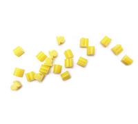 Jiayouy Diametro 4 mm rotore valvola tampone in gomma arresto per corno francese eufonio tuba trombone giallo 20pcs