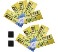 Jiayouy Dizi - Membrana per flauto, 10 pezzi, in bambù, accessorio per strumenti a fiato, materiale naturale, professionale, colla solida, colore naturale