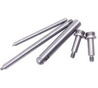 Jiayouy Kit di riparazione tromba in acciaio di collegamento Pistone Rod Strumenti di rettifica per strumenti a fiato in ottone Tromba Trombone Euphonium Horn