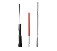 Jiayouy Kit di strumenti di riparazione per strumenti a fiato, gancio a molla a doppia testa, set di cacciaviti per sassofono, clarinetto, oboe, flauto piccolo, 3 pezzi