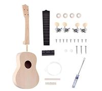 Jiayouy Kit Ukulele fai da te 21 "Costruisci il Tuo Ukulele Hawaii Kit con Strumenti di Installazione Pittura Ukulele Soprano per Bambini Studenti Principianti Regali
