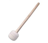 Jiayouy Mazza per grancassa da 36 cm, testa in feltro di lana e manici in legno, accessorio per strumenti a percussione, 1 pezzo