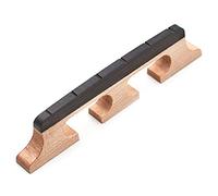 Jiayouy Ponte per banjo per banjo a 6 corde Banjolele parti di ricambio ebano e acero