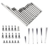 Jiayouy Set di parti di riparazione per clarinetto, 14 rulli + 6 molle per clarinetto + 21 viti, kit di ricambio per strumento a fiato per clarinetto