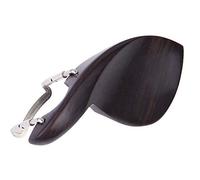 Jiayouy - Sottogola per violino in ebano con staffa standard, montaggio centrale 1/2 Violino