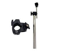 Jiayouy Supporto per piatti per batteria elettronica Supporto per piatto dritto braccio di montaggio con morsetto per rack per batteria da 37 mm per accessori per batteria elettronica