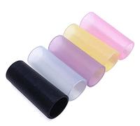 Jiayouy Tubo in silicone per sassofono a 5 colori accessori per strumenti per sassofono alto/soprano/tenore sostituire tradizionale sax collo giunto foglio di sughero