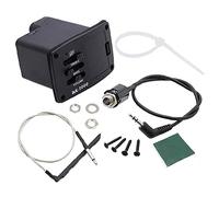 Jiayouy UK-2000 2-Band EQ Equalizzatore Ukulele Piezo Pickup Preamp Tuner System 1 Set