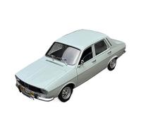 JIAYUNEU 1:18 Per 12 Gordini TS 1971 Modello di auto in lega pressofusa per casa o ufficio Display in metallo Decorazione da scrivania(White)