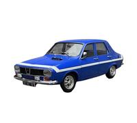 JIAYUNEU 1:18 Per 12 Gordini TS 1971 Modello di auto in lega pressofusa per casa o ufficio Display in metallo Decorazione da scrivania(Blue)