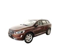 JIAYUNEU 1:18 Per il 2015 XC60 SUV pressofuso in lega modello di auto in metallo decorazione del desktop souvenir Decorazione da scrivania(Brown)