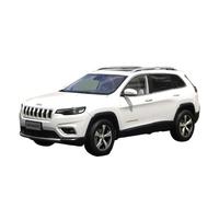 JIAYUNEU 1:18 Per Jeep Cherokee SUV Veicoli fuoristrada in lega pressofusa Modello Decorazione desktop Decorazione da scrivania(White)