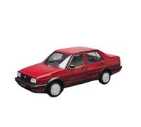 JIAYUNEU 1:18 Per Jetta GT MK2 Lega di metallo Retro vecchi veicoli Modello di auto Decorazioni per desktop Decorazione da scrivania(Red)