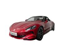 JIAYUNEU 1/18 per modello di auto in lega giocattolo MG Cyber Red Roadster modello statico in metallo pressofuso da collezione Decorazione da scrivania