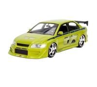 JIAYUNEU 1:24 Per Mitsubishi Lancer Evolution Alloy Miniature Car Diecast Metal Scale Model Collection Modello Di Auto Kit per collezionismo di hobby