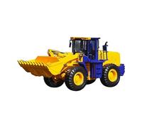 JIAYUNEU 1:35 Per La Simulazione Carrello Elevatore Caricatore Modello Macchinari Per L'edilizia Lega Ornamenti Della Collezione Decorazione da scrivania