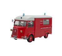 JIAYUNEU 1:43 Per camion dei pompieri Citroen tipo HY modellino di auto in metallo visualizzazione statica del veicolo Decorazione da scrivania
