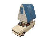JIAYUNEU 1:43 Per camper da viaggio universaleDisplay statico per veicoli da collezione di modelli di auto in lega Decorazione da scrivania(Style 2)