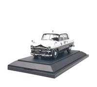 JIAYUNEU 1:43 Per gli ornamenti decorativi desktop dell'ufficio modello di auto pressofusa statica in lega della polizia Corona Decorazione da scrivania