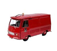 JIAYUNEU 1/43 Per J7 Modello di furgone dei pompieri in lega pressofusa Ornamenti statici per adulti da collezione Decorazione da scrivania