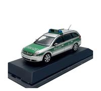 JIAYUNEU 1/43 per Opel Vectra Caravan in lega modello di auto della polizia in miniatura display statico ornamento Decorazione da scrivania