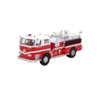 JIAYUNEU 1/64 Per camion pompa antincendio Veicolo di soccorso Ornamento decorativo per auto modello in lega pressofusa Decorazione da scrivania