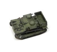 JIAYUNEU 1/72 Per la decorazione da collezione con display statico per modello di veicolo blindato cingolato per trattore UE Decorazione da scrivania