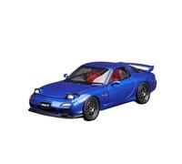 JIAYUNEU La lega in scala 1:18 Rx7 Spirit R può essere completamente aperta con ornamenti per la raccolta modelli auto statici Decorazione da scrivania(Blue)