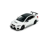 JIAYUNEU Modello di auto statica in lega pressofusa 1:64 per WRX STI S208 adatto per scaffali espositivi nello studio di casa Decorazione da scrivania(White)
