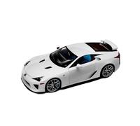 JIAYUNEU Pressofuso 1:18 per Lexus LFA modello di auto statica in lega per auto sportiva con tetto rigido a due porte decorativo Decorazione da scrivania